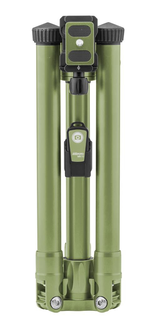 MeFOTO BackPacker Air Tripod Kit (Green), tripods travel & compact, MeFOTO - Pictureline  - 4