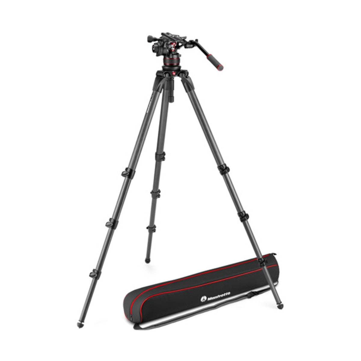 Manfrotto MVK612CTALLUS Video Kit with 612 Fluid Head and 536 Carbon Fiber Tripod