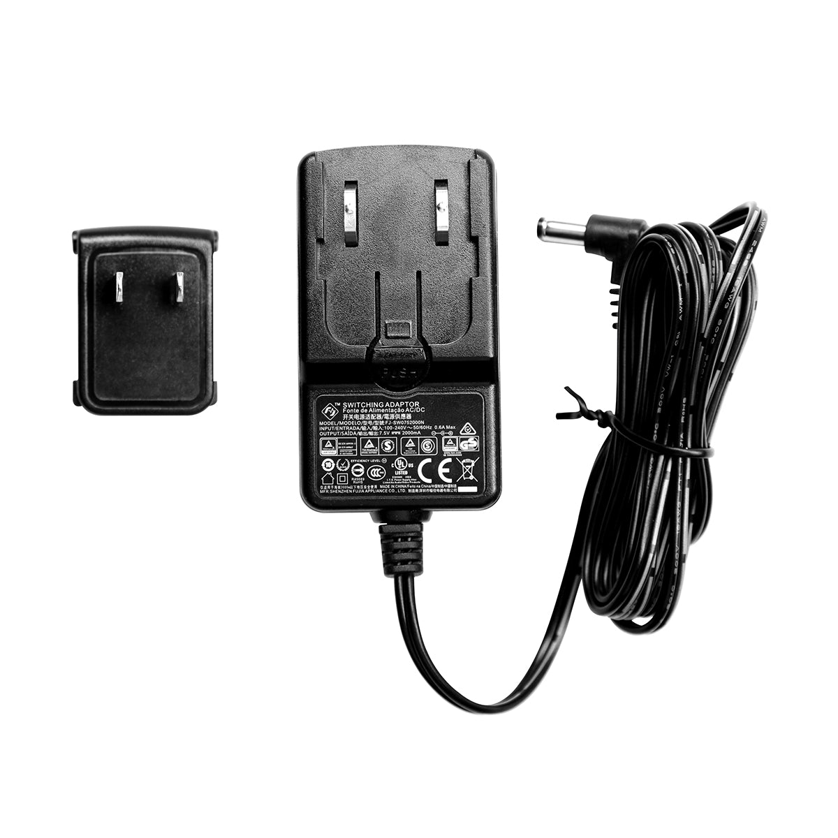 NanLite 7.5V 2A AC Power Adapter