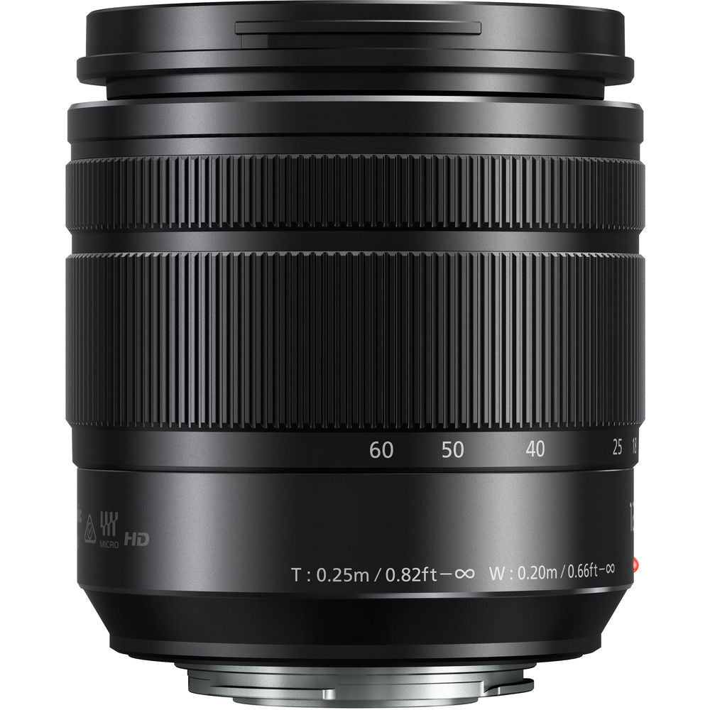 Panasonic Lumix 12-60mm f3.5-5.6 Micro Four Thirds Lens, lenses mirrorless, Panasonic - Pictureline  - 2