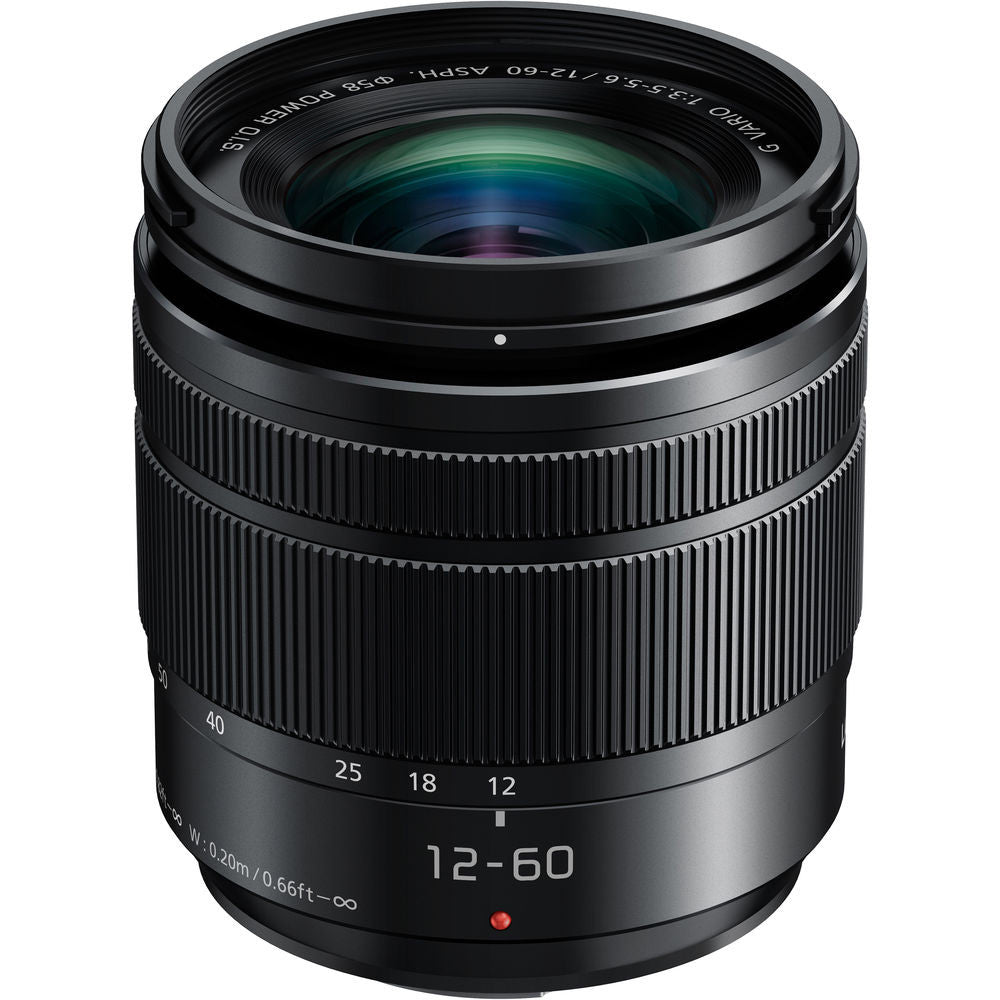 Panasonic Lumix 12-60mm f3.5-5.6 Micro Four Thirds Lens, lenses mirrorless, Panasonic - Pictureline  - 3