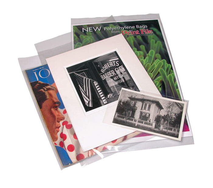 Print File 11x14 poly 4-mil Bags-25, camera film storage, Print File - Pictureline 