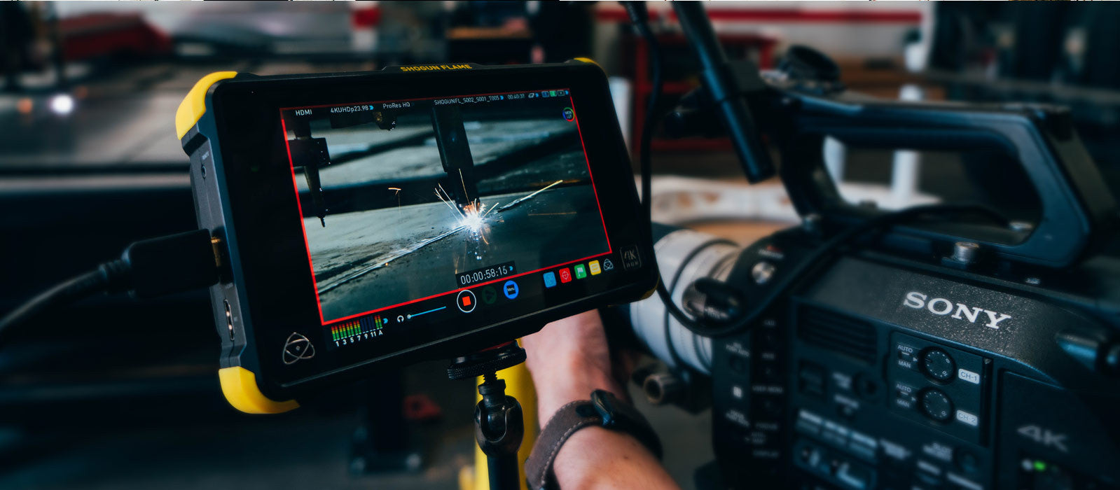 Atomos Shogun Flame 4K Recorder, video monitors, Atomos - Pictureline  - 2