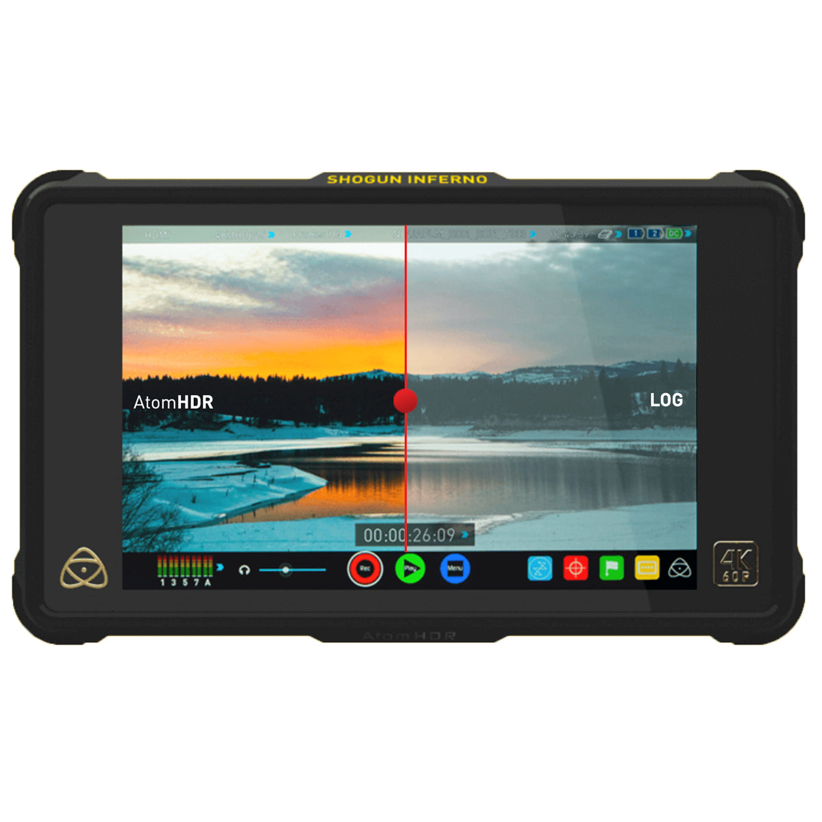 Atomos Shogun Inferno 7” 4K HDMI Recording Monitor