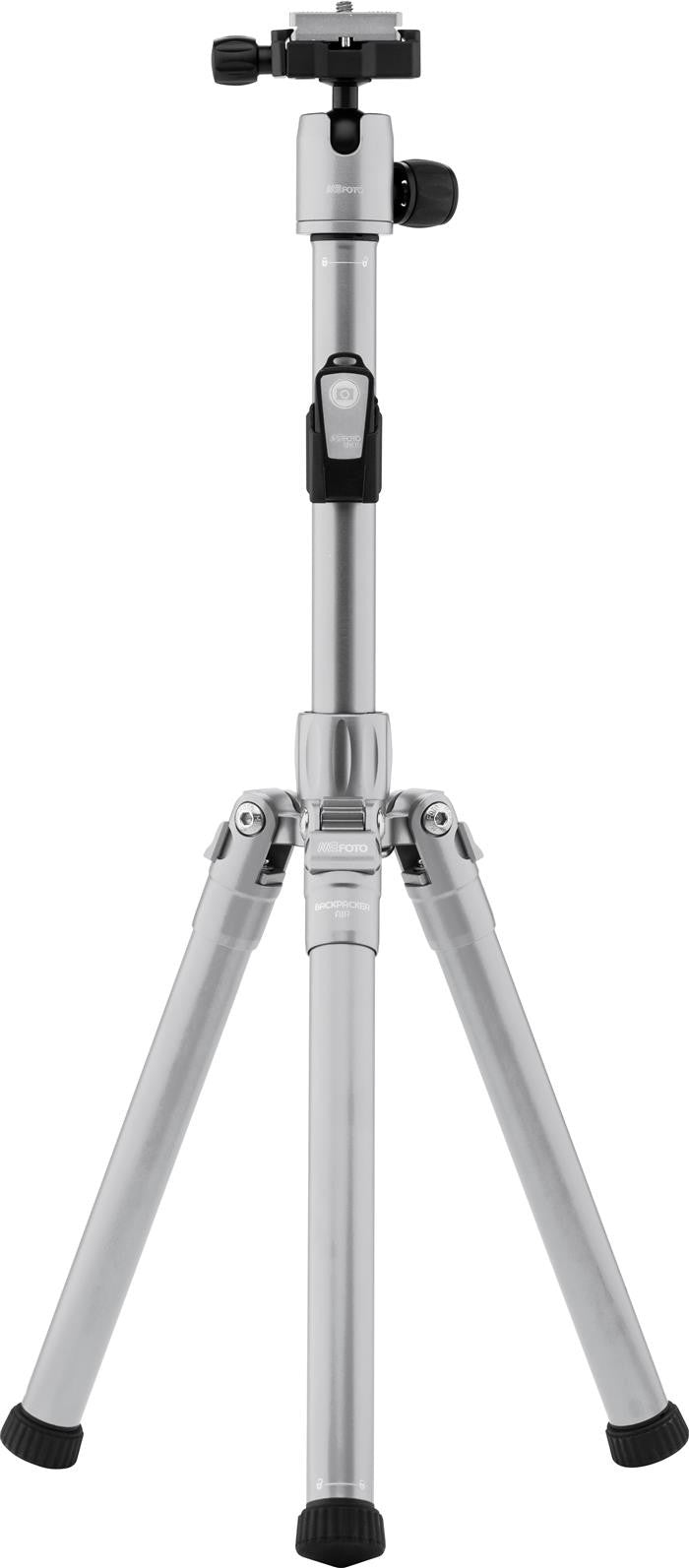 MeFOTO BackPacker Air Tripod Kit (Titanium), tripods travel & compact, MeFOTO - Pictureline  - 2