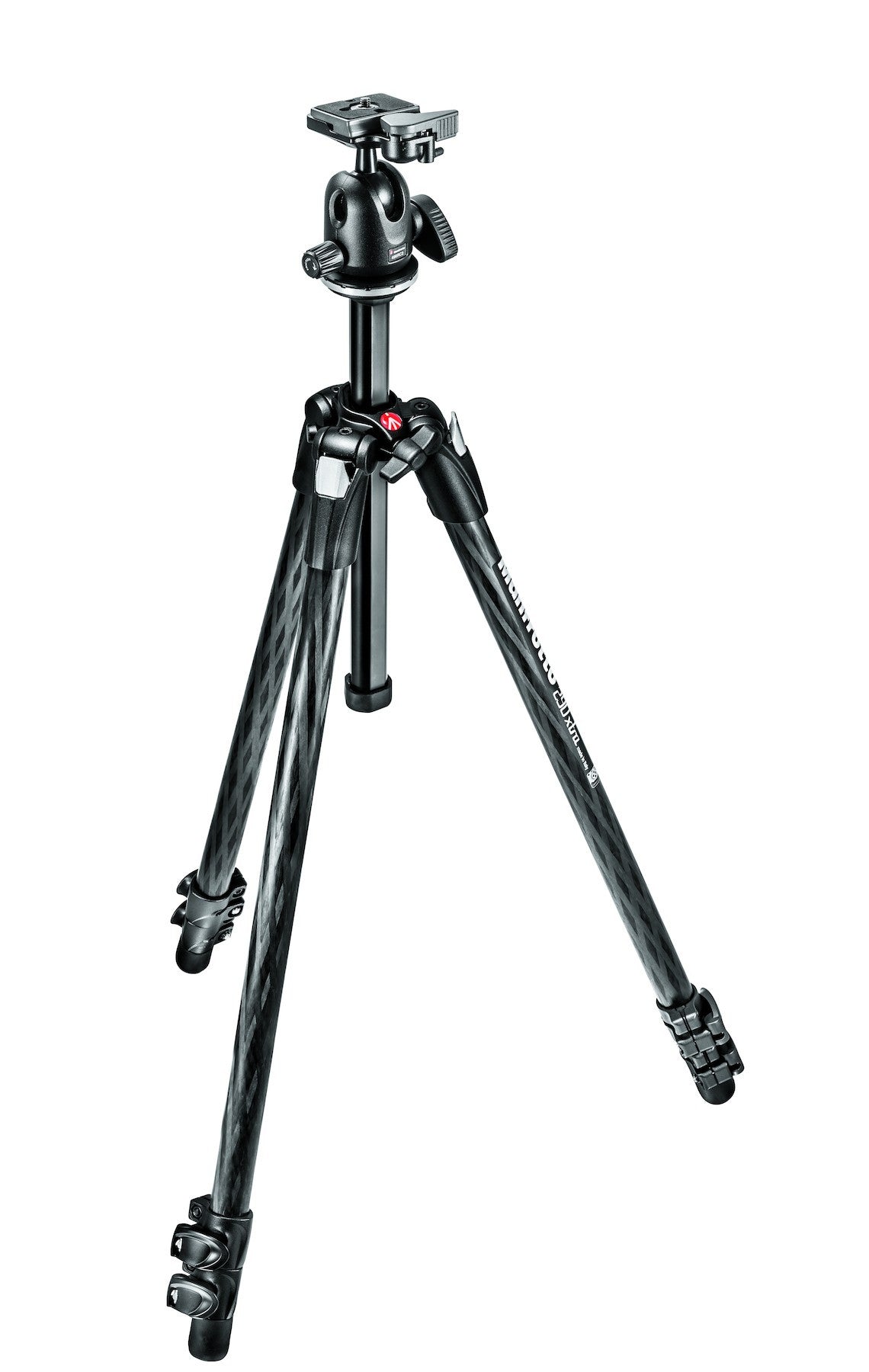 Manfrotto MK290XTC3-BHUS Carbon Fiber Tripod w/Ball Head, tripods photo tripods, Manfrotto - Pictureline  - 1