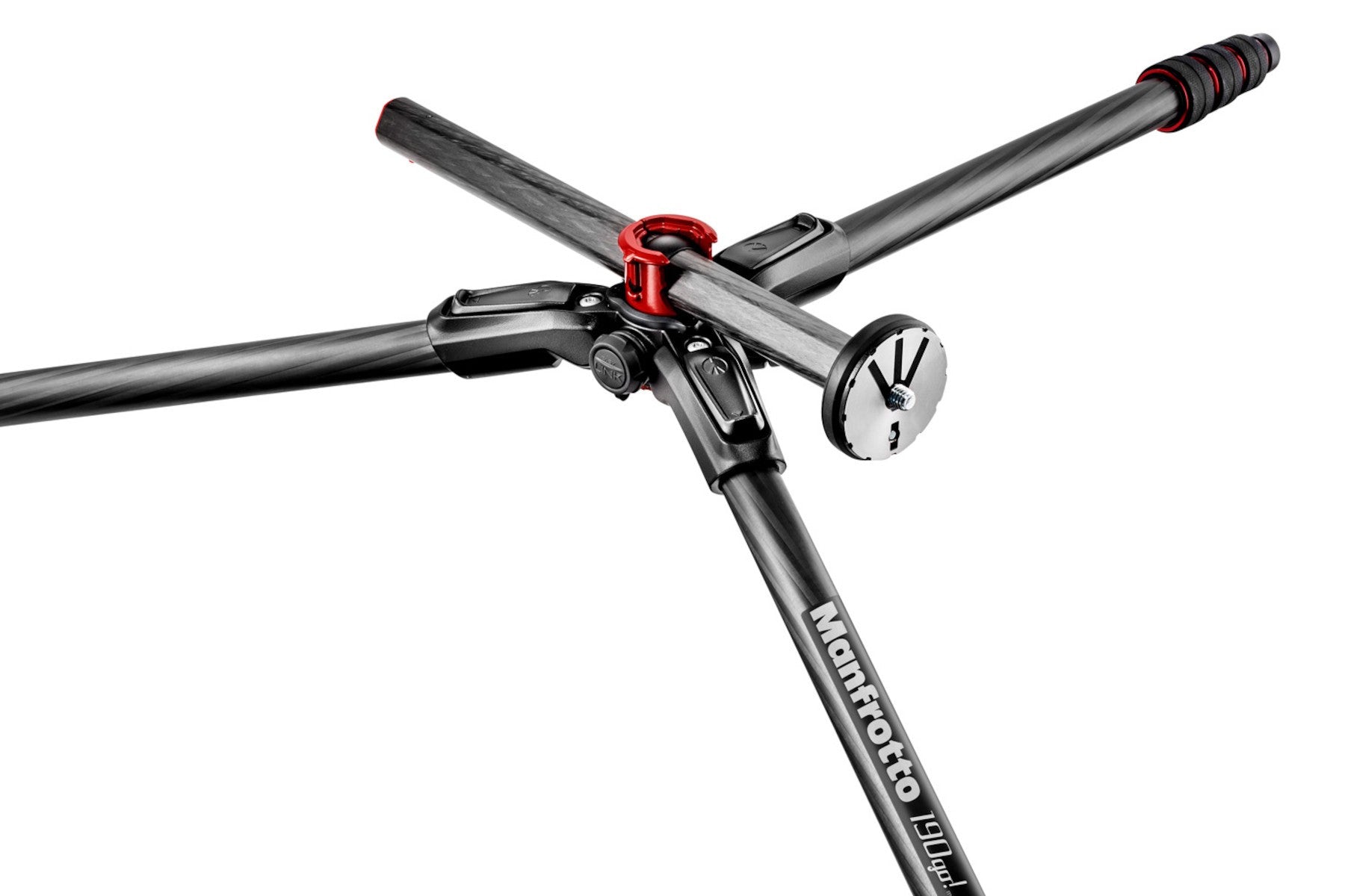 Manfrotto 190go! Carbon Fiber Tripod, tripods travel & compact, Manfrotto - Pictureline  - 3