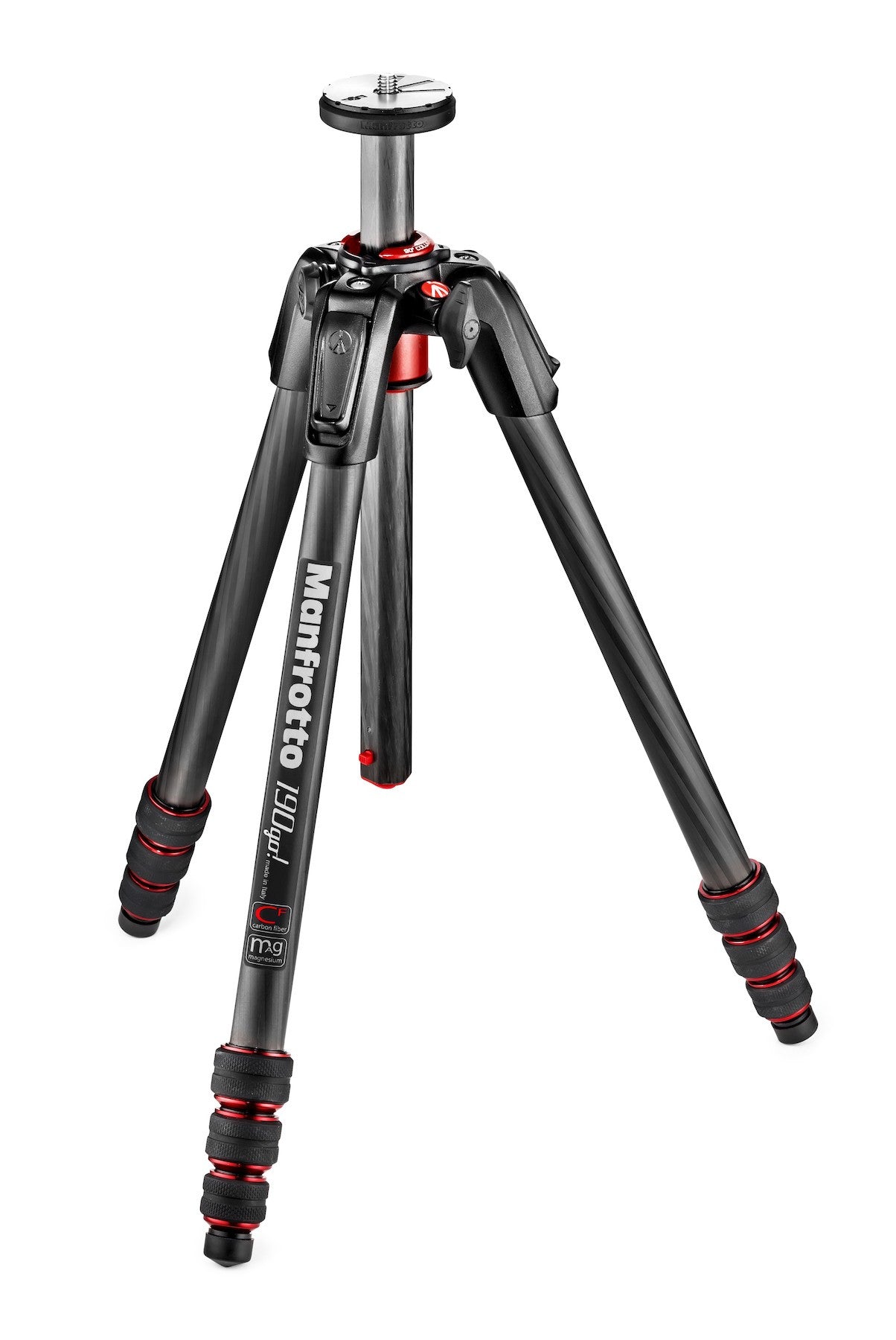 Manfrotto 190go! Carbon Fiber Tripod, tripods travel & compact, Manfrotto - Pictureline  - 1