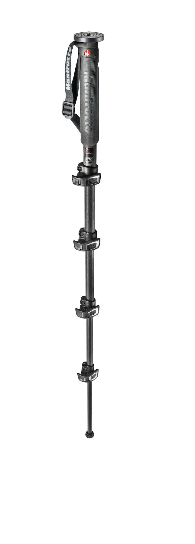 Manfrotto MPMXPROC5US Xpro Monopod Plus Carbon Fiber 5 Section, tripods photo monopods, Manfrotto - Pictureline  - 1