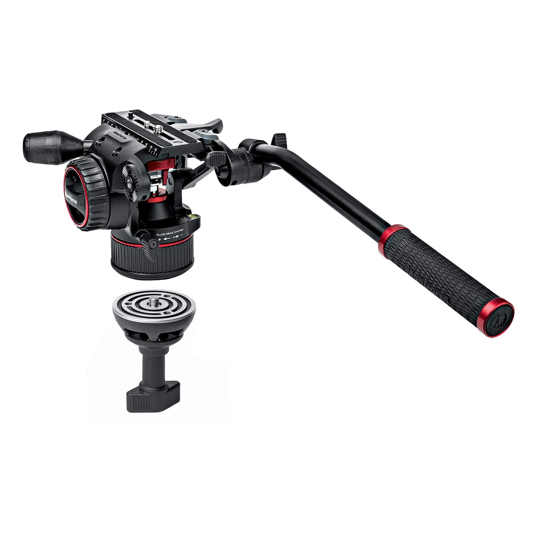 Manfrotto MVKN8CUS Video Kit with Nitrotech N8 Head & 535 CF Single Leg Tripod