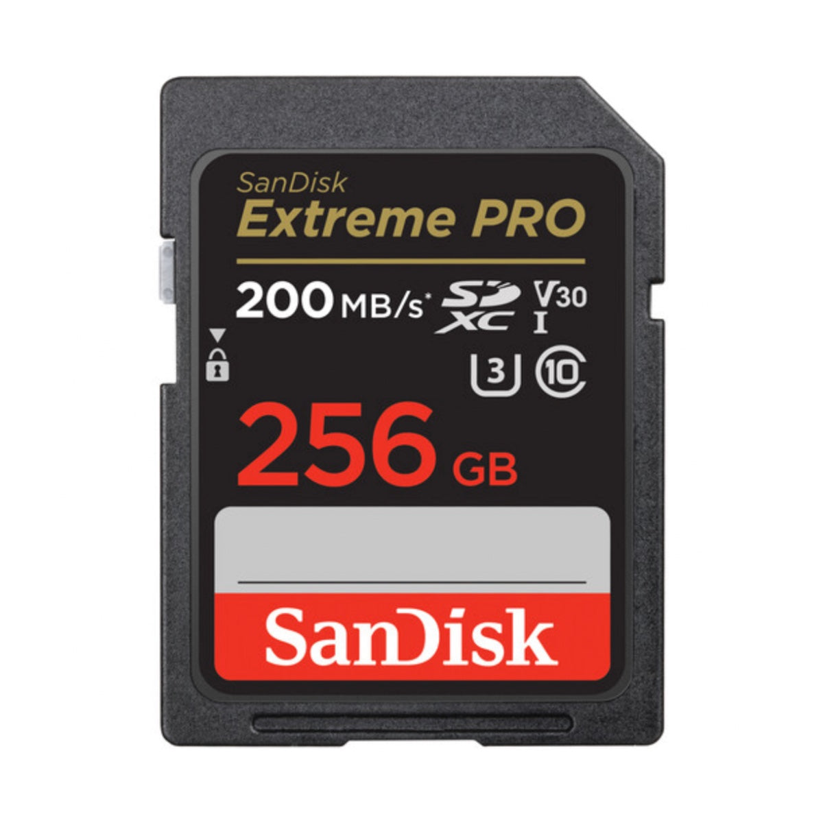 SanDisk 256GB Extreme PRO UHS-I SDXC (V30) Memory Card 200 MB/s